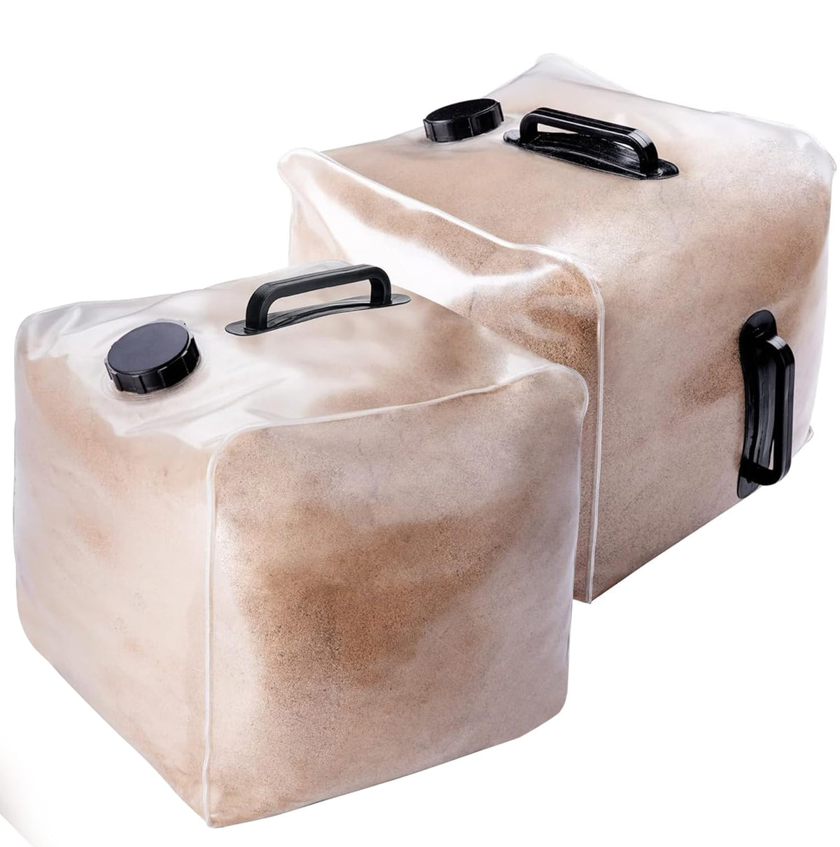 LFUTARI 2-pack pool weight front view securing above-ground steps