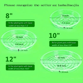 LHatrance clear plastic tray visible water level helps manage drainage.
