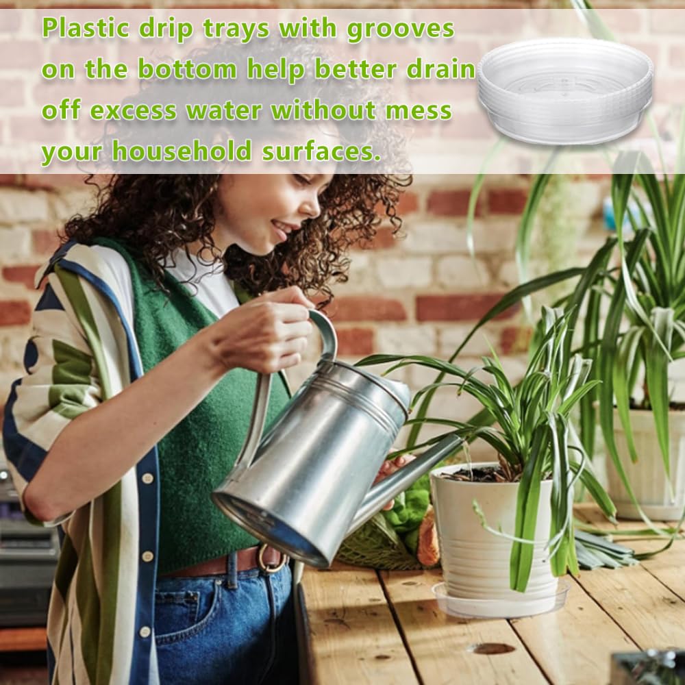 LHatrance durable plastic plant tray flexible yet sturdy against cracking.