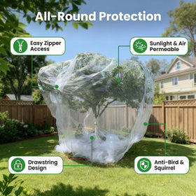 LHongL drawstring tightening demonstrate secure installation on a tree