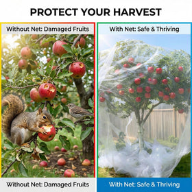 LHongL weatherproof UV-resistant garden mesh withstands sun and rain