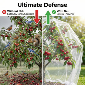 LHongL weatherproof UV-resistant netting withstands sun and rain season after season.