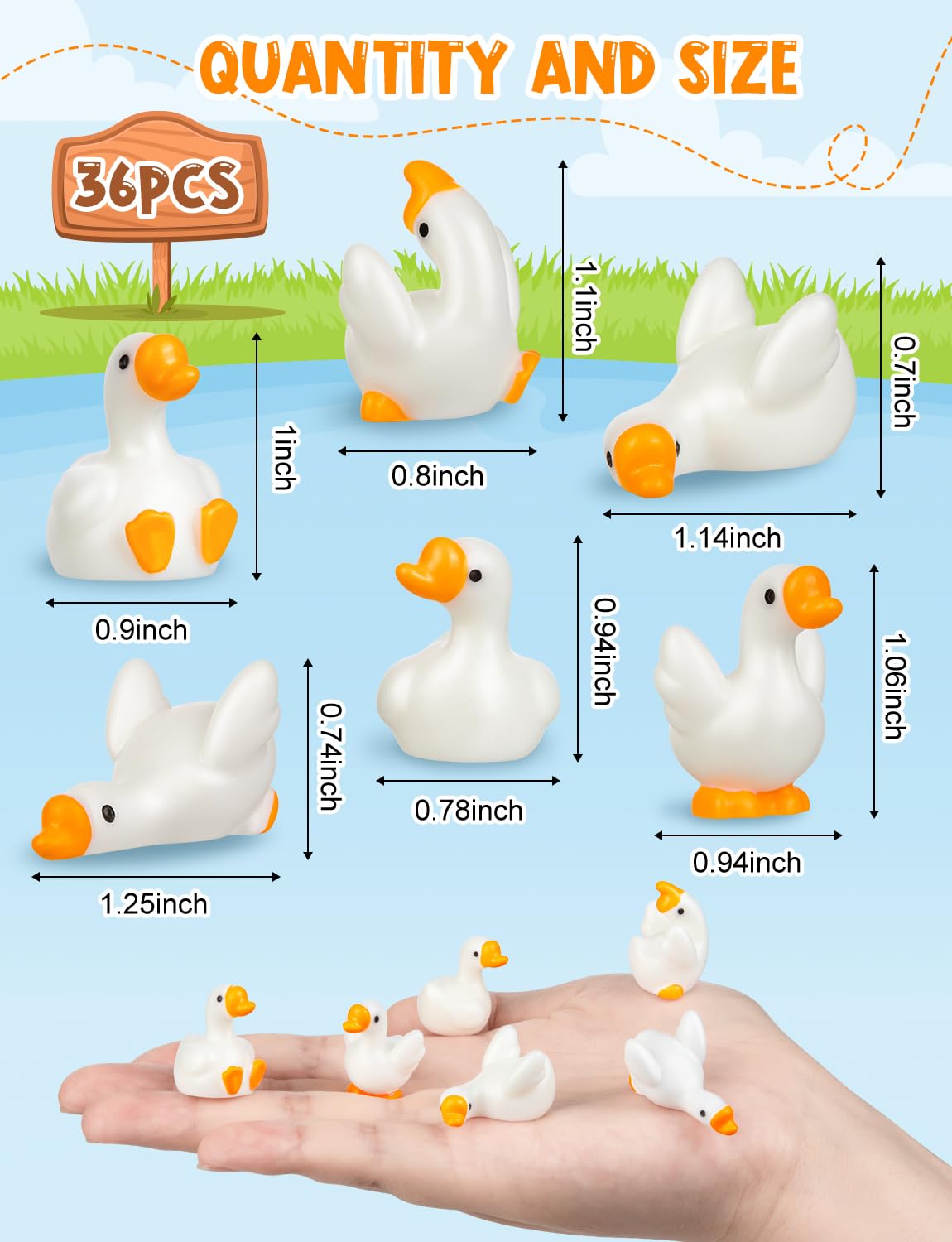LHSYFBZ goose miniatures offer a thoughtful gift for friends and colleagues.