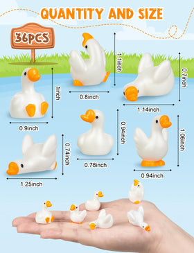 LHSYFBZ goose miniatures offer a thoughtful gift for friends and colleagues.