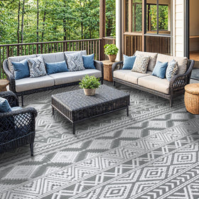 LIANLAM rug showing heat-sealed edges for enhanced durability