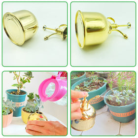 Lianshi brass bottle mouth detail for fine to dense mist