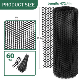 LIAQICHA multi-use mesh supports crafts and small animal barriers.