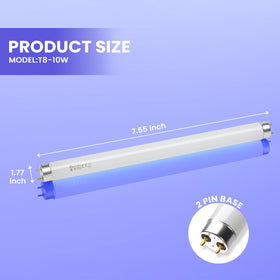 LiBa 365nm UV Light attracts insects for efficient indoor trapping.
