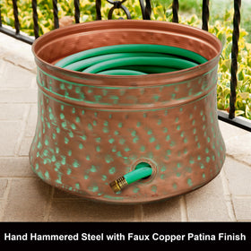 Liberty Garden 1917 hose pot inlet port enables easy water connection