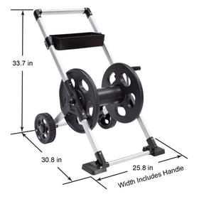 Liberty Garden Explorer aluminum frame highlights rust-free durability
