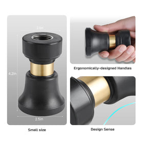 Lichamp heavy-duty brass nozzle delivering a powerful jet for patio cleaning