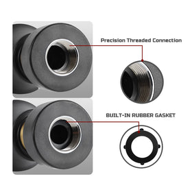 Lichamp leak-proof nozzle featuring EPDM gasket for steady water flow