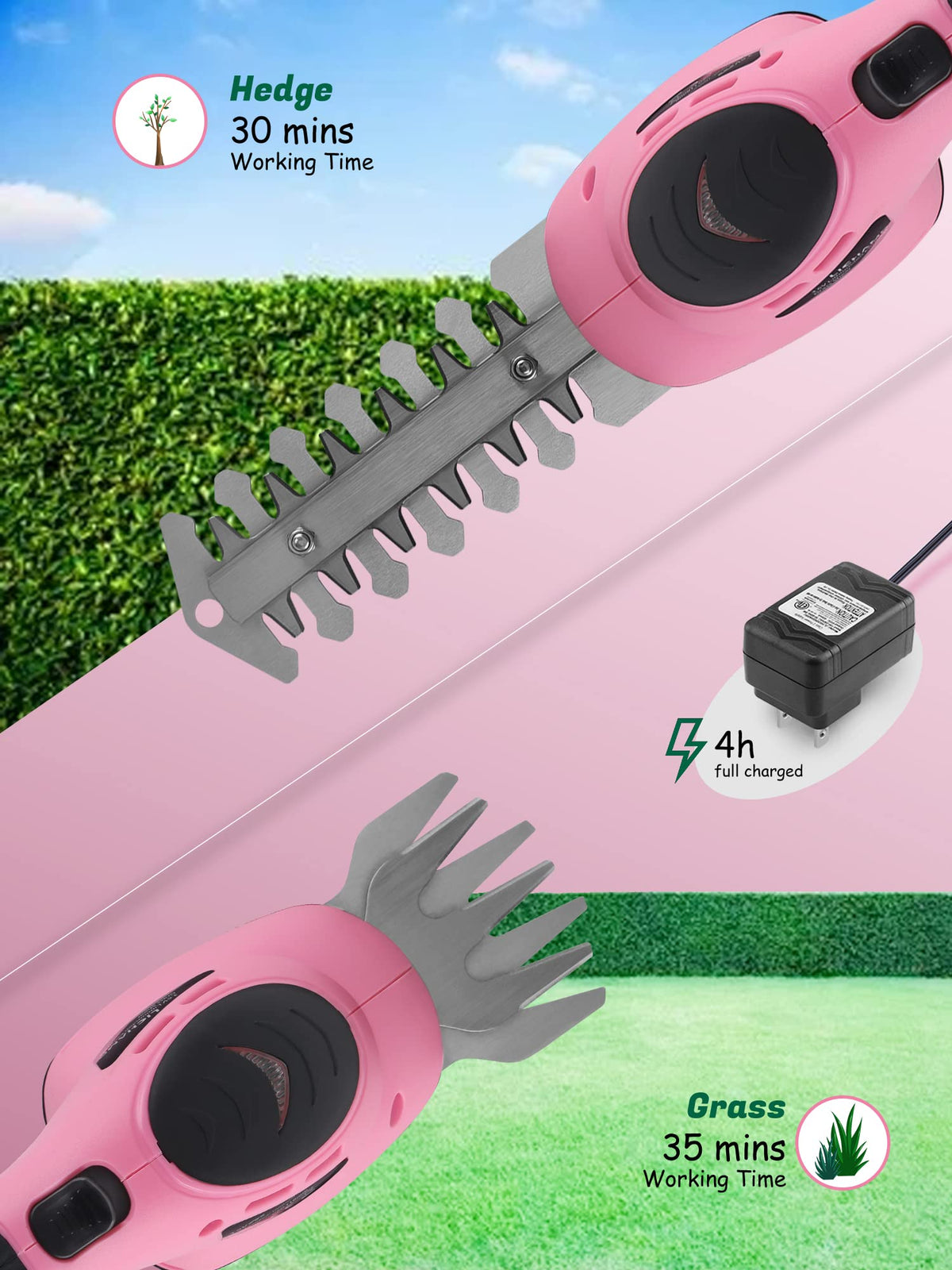 Lichamp rechargeable battery and charger included for convenient charging.