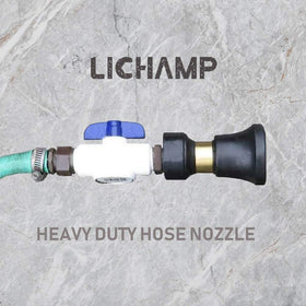 Lichamp stainless-steel core resists rust for durable outdoor use.