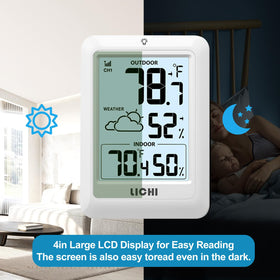 LICHI supports up to three sensors for multi-zone monitoring.
