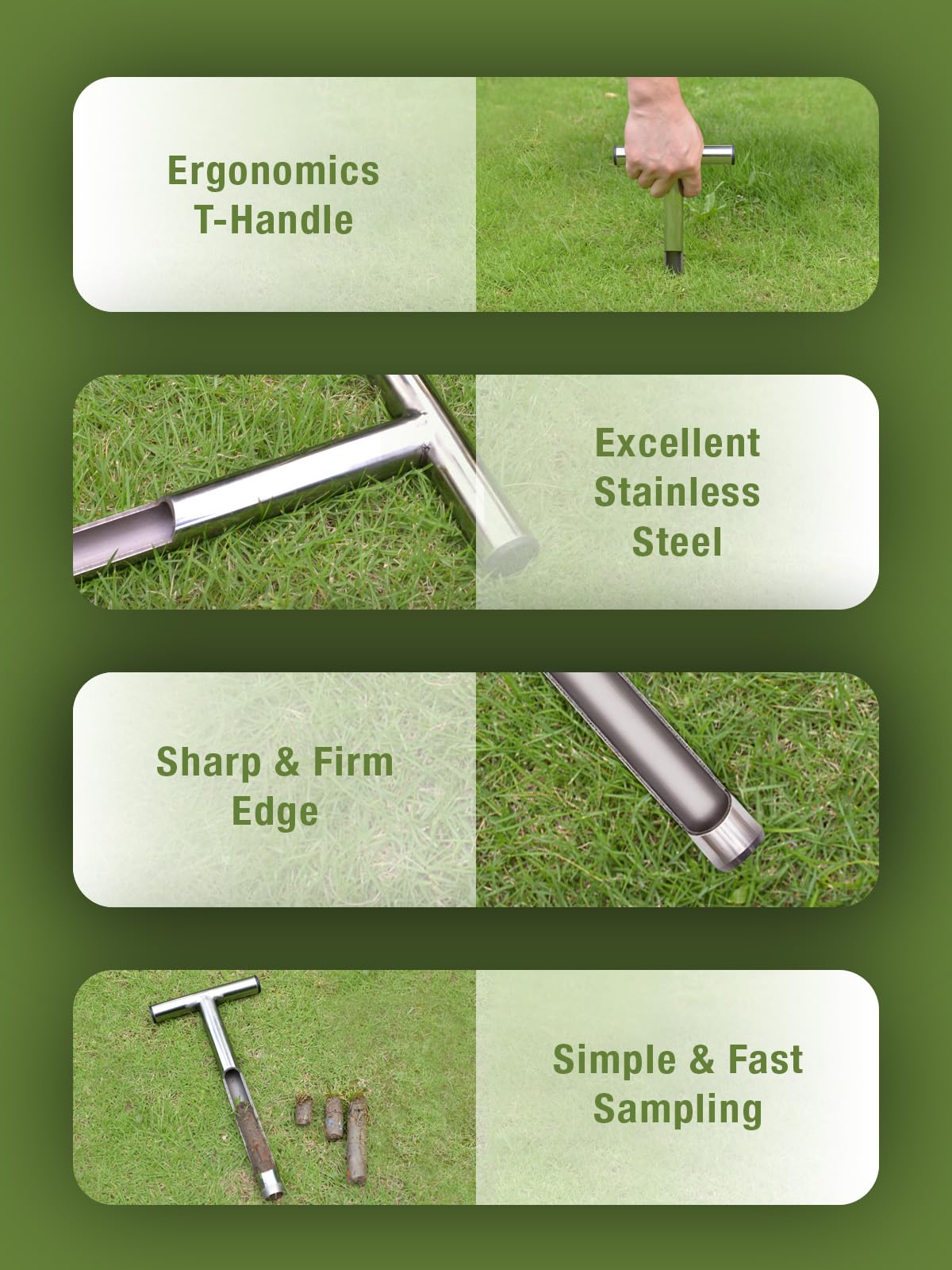 Lichtund portable soil test kit ideal for on-the-go sampling