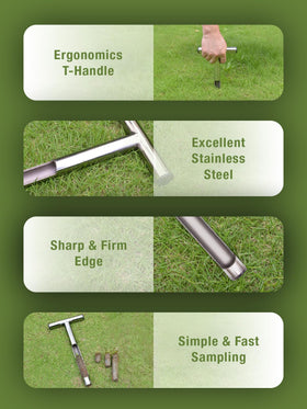 Lichtund portable soil test kit ideal for on-the-go sampling