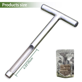 Lichtund two reusable bags keep soil cores organized for quick lab-ready inspection.