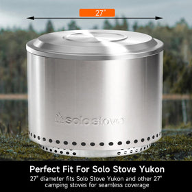 Lidereja lid demonstrates Yukon compatibility for clean outdoor setup.