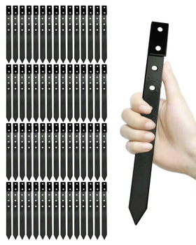 LIDUOMINIKE edging stake with top hook design provides secure ground fixation for borders.