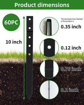 LIDUOMINIKE 7-hole 6mm design enables flexible screw fixings for stability.