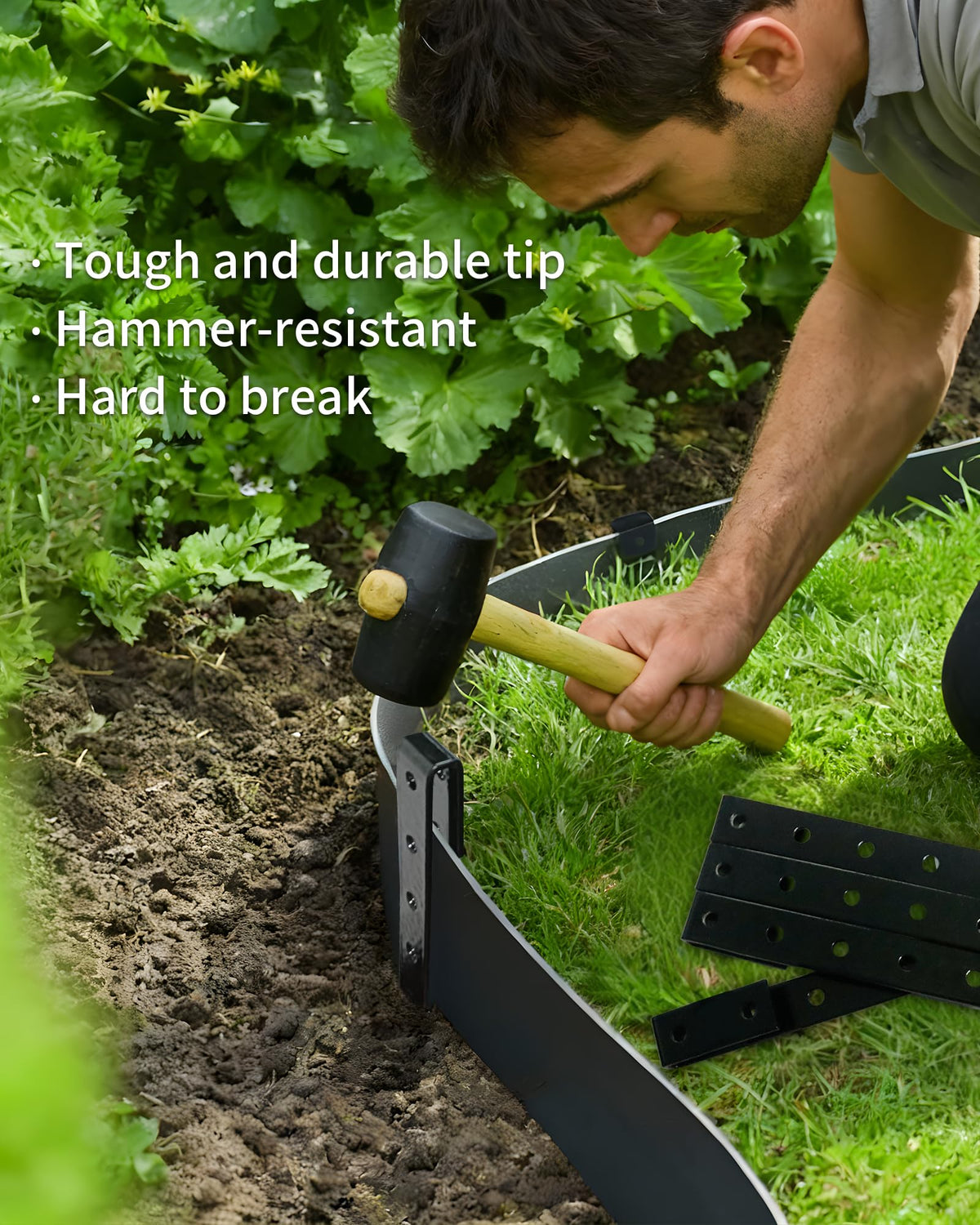 LIDUOMINIKE universal stakes suitable for edging, tents, and decor.