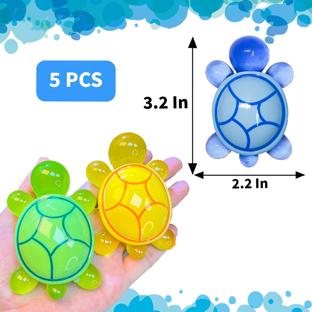 LIFCIUSO glow turtles in a dollhouse scene brighten interiors at night