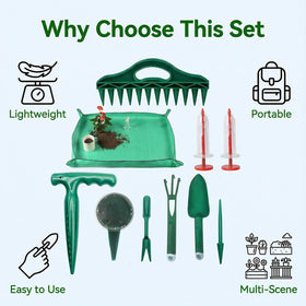 LIFCIUSO plunger seeders enable quick, even seed distribution