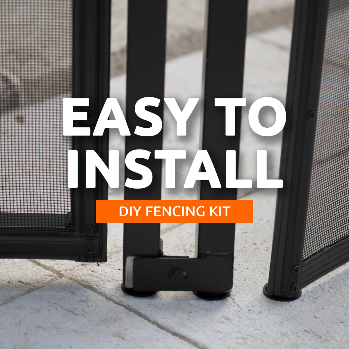 Gate supports left- or right-handed opening for versatile installation