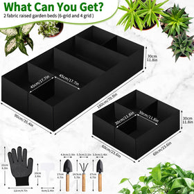 LifeisLuck aluminum garden tools set, rust-resistant and lightweight.