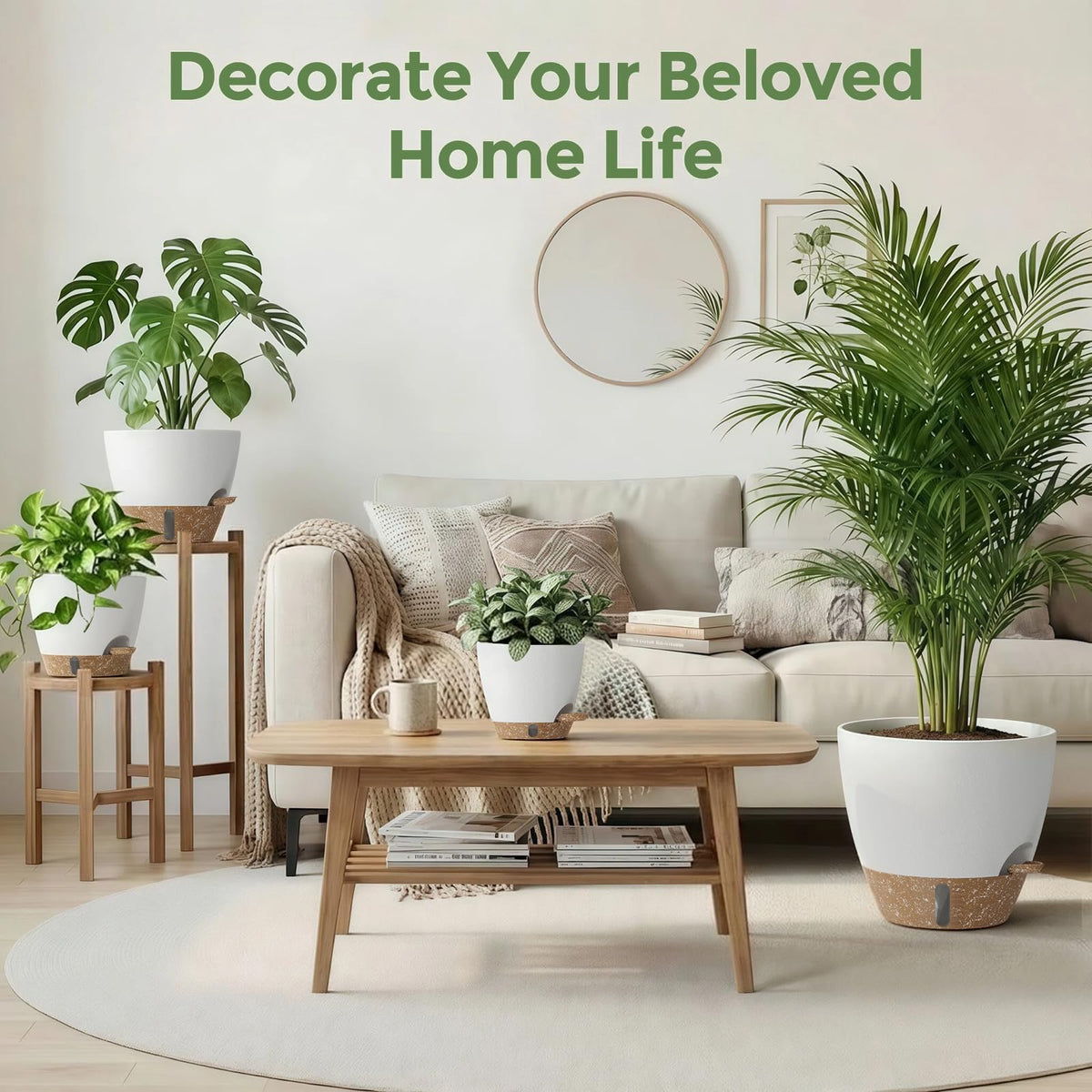 LifeNest repotting mat protects floors during plant care