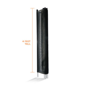 Template aids precise alignment during installation.