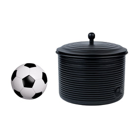 LifeSmart decorative rustic hose pot emphasizes style and function.