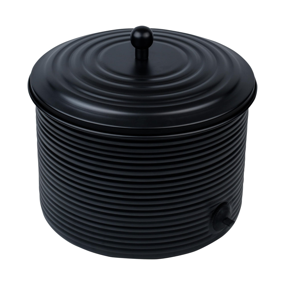 LifeSmart weathered hose holder adds rustic charm for indoor or outdoor spaces.