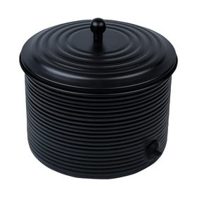 LifeSmart weathered hose holder adds rustic charm for indoor or outdoor spaces.
