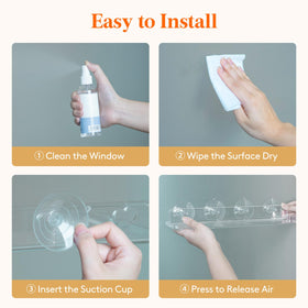 Lifewit two-pack window shelves offer versatile display options