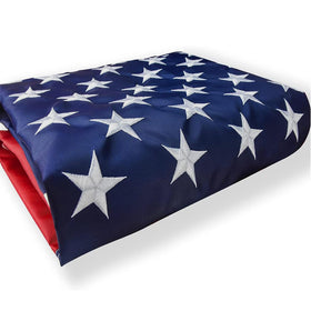 Lifraon American flag 2x3 outdoor with embroidered stars, built to endure sun and wind