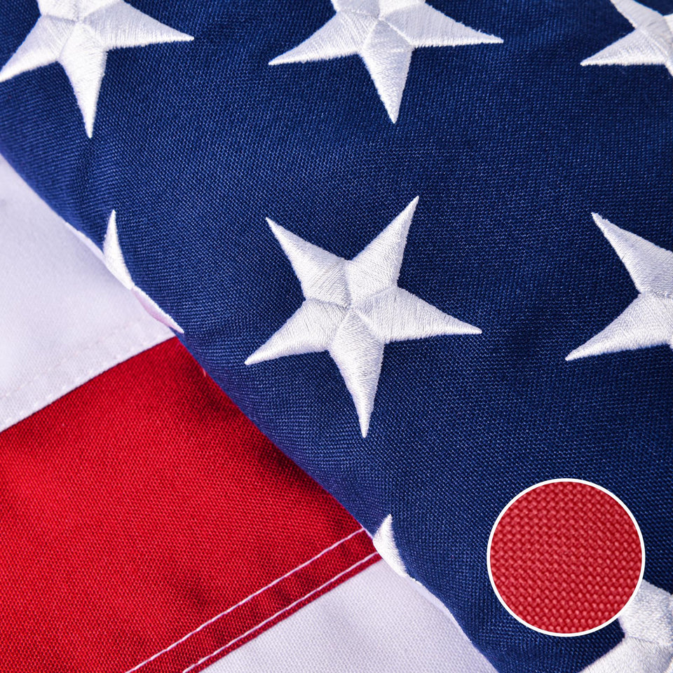 Lifraon American flag outdoor 3x5 flag for year-round durability and bold colors.