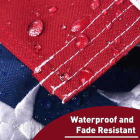 Lifraon flag provides a timeless patriotic display for homes.