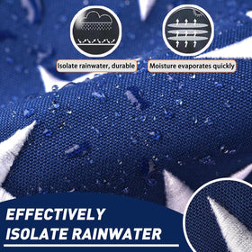 Lifraon flag offers water repellence and UV protection to keep colors vibrant.