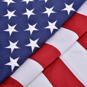 Lifraon flag waving in the wind, showcasing vibrant color and outdoor suitability.
