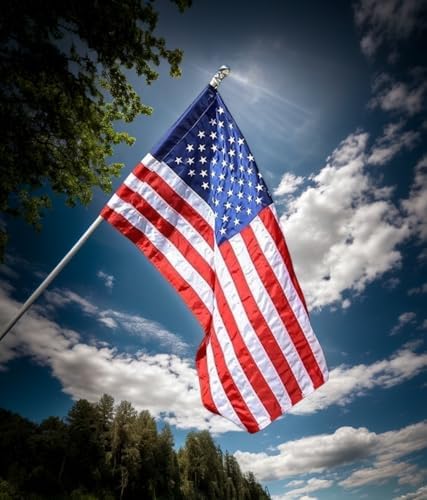 Oxford polyester Lifraon flag material emphasizing quick-dry performance and color longevity.