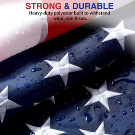 Lifraon flag with brass grommets for secure mounting