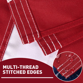 Lifraon embroidered stars flag showcasing premium craftsmanship and lasting detail.