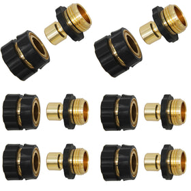 Lifynste 34-inch garden hose quick connector set for easy switching