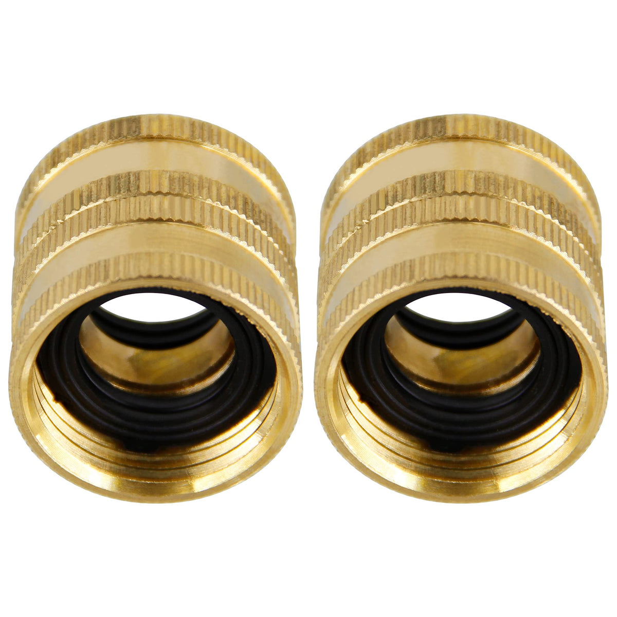 Lifynste robust brass construction resists rust for outdoor use.