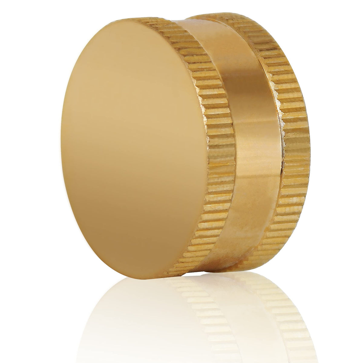 Lifynste brass threaded end-cap with 3/4-inch thread for standard hoses