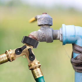 Lifynste durable brass hose adapter for long-term garden use