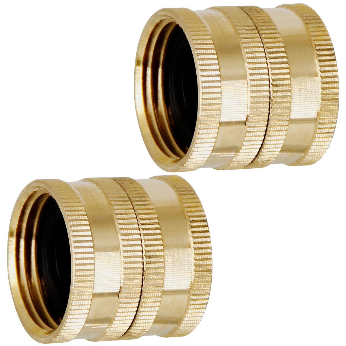 Lifynste female to female hose adapter with easy twist connection.