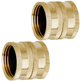 Lifynste female to female hose adapter with easy twist connection.